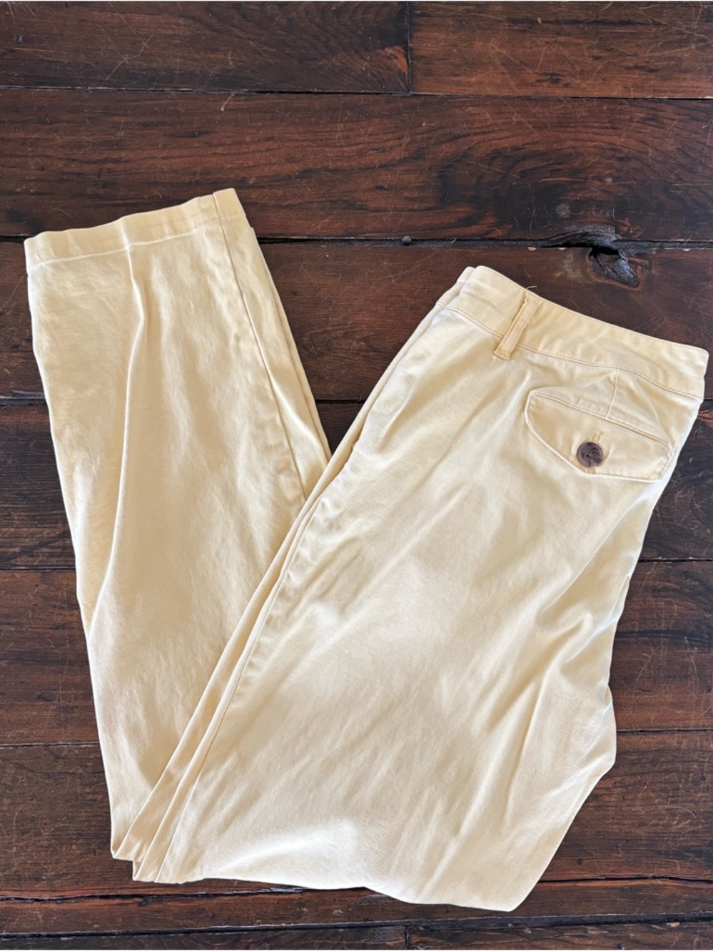 CAbi yellow Chino Pants